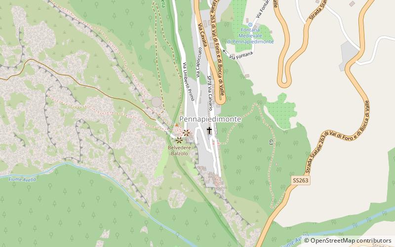 Pennapiedimonte location map