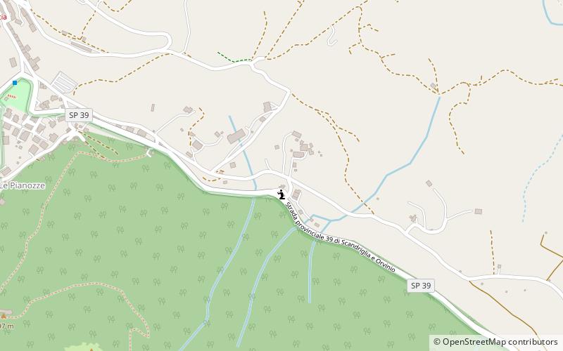 Scandriglia location map
