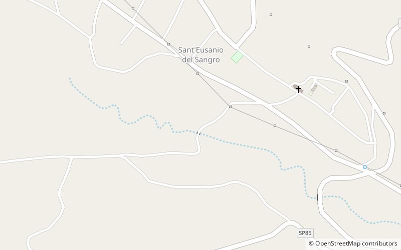 Sant’Eusanio del Sangro location map