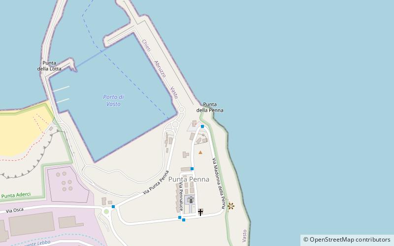 Torre di Punta Penna location map