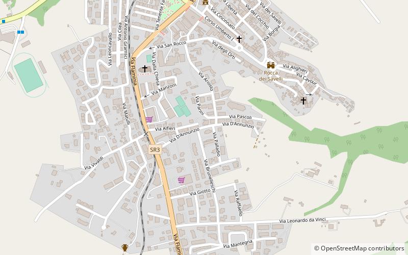 Rignano Flaminio location map