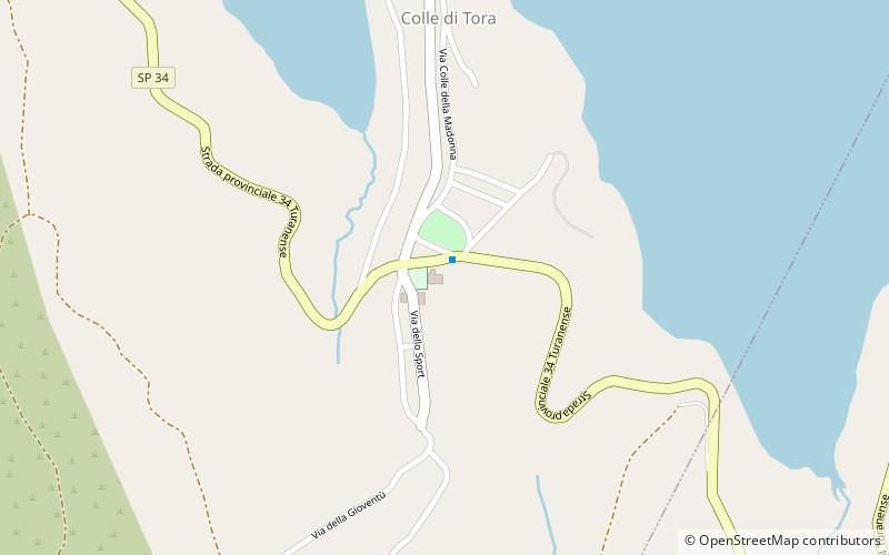 Colle di Tora location map