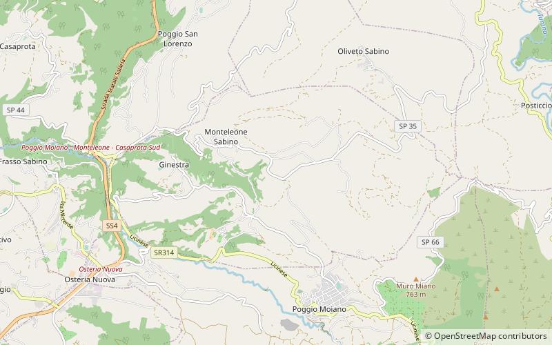 Trebula Mutusca location map