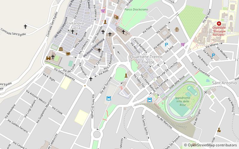 Lanciano location map