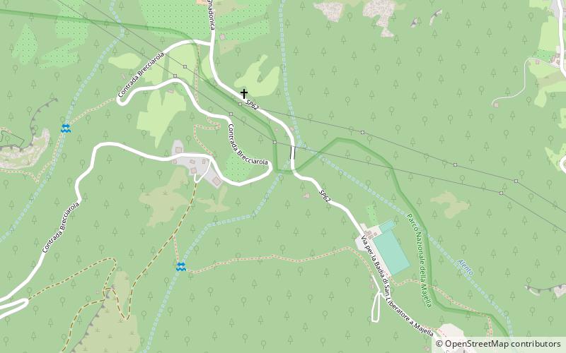 Rock-cut complex of San Liberatore location map