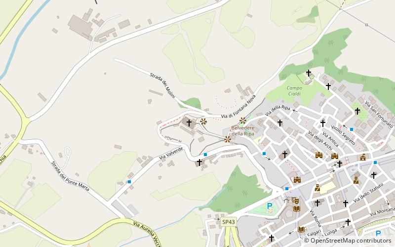 Santa Maria in Castello location map