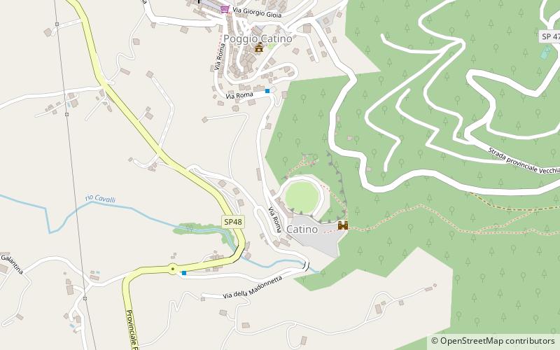 Poggio Catino location map