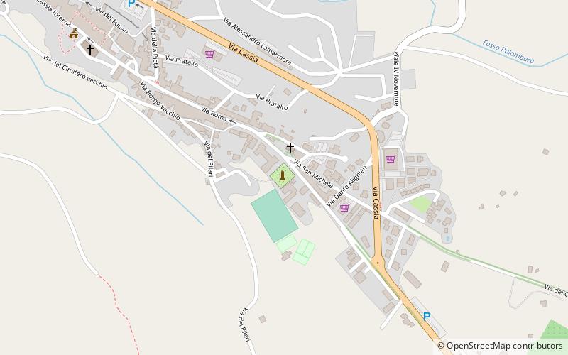 Vetralla location map