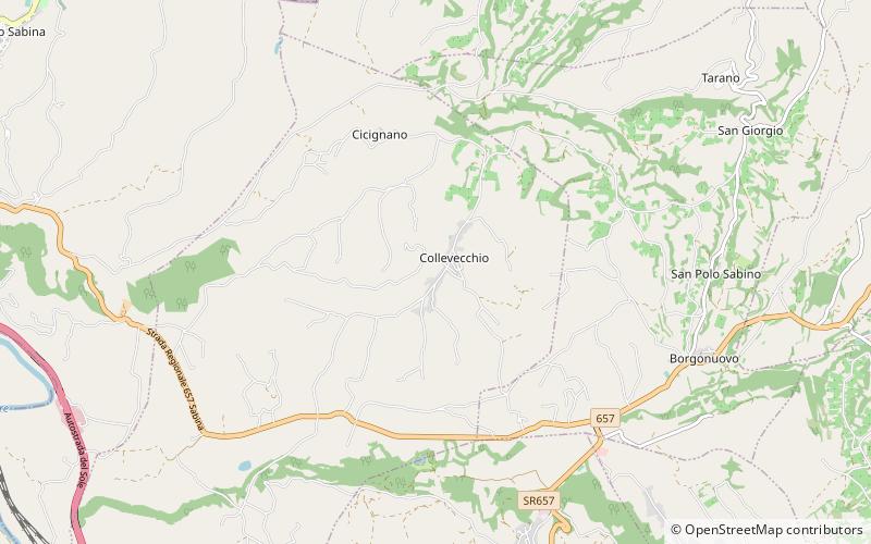 Collevecchio location map