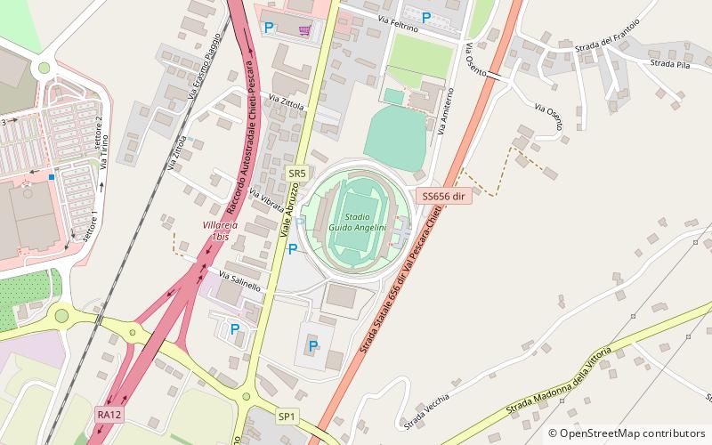 Stade Guido-Angelini location map