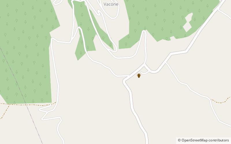 vacone location map
