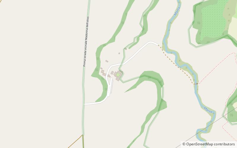 san giusto abbey location map