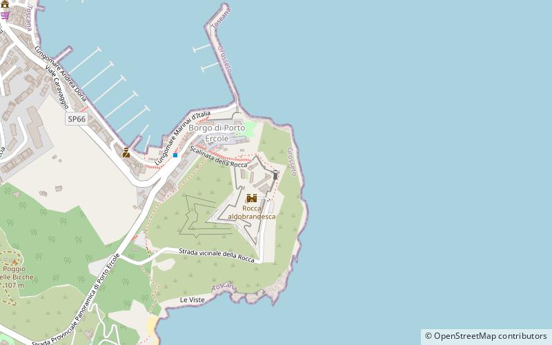 Faro di Porto Ercole location map