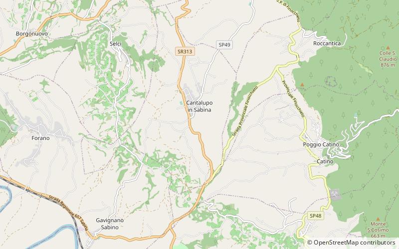 Cantalupo in Sabina location map