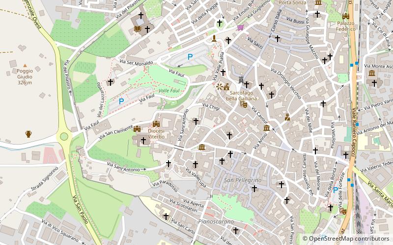 San Silvestro location map