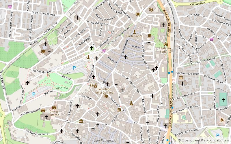 I Sanpietrini di piazza delle Erbe location map
