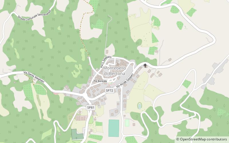 montebello di bertona location map