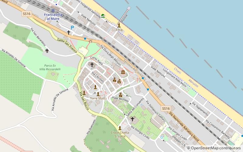 Convento Michetti location map