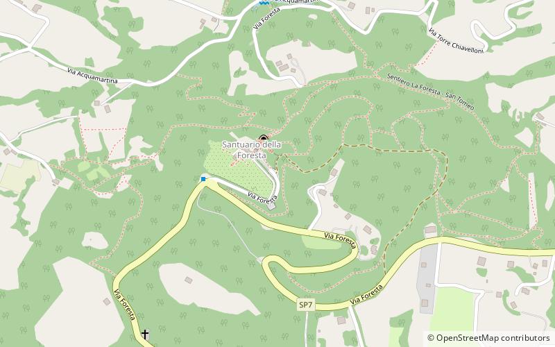 Sanctuary della Foresta location map