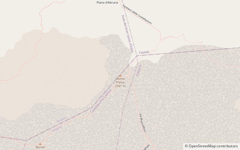 Monte Prena location map