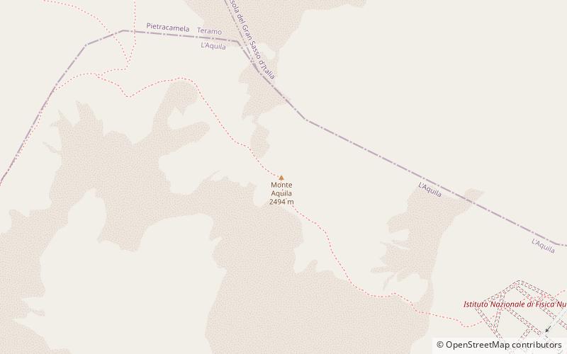 Monte Aquila location map