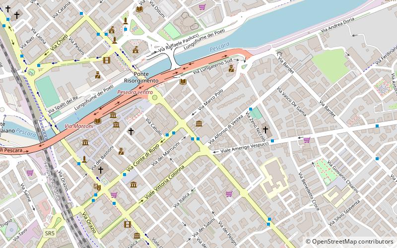 Basilio Cascella Civic Museum location map