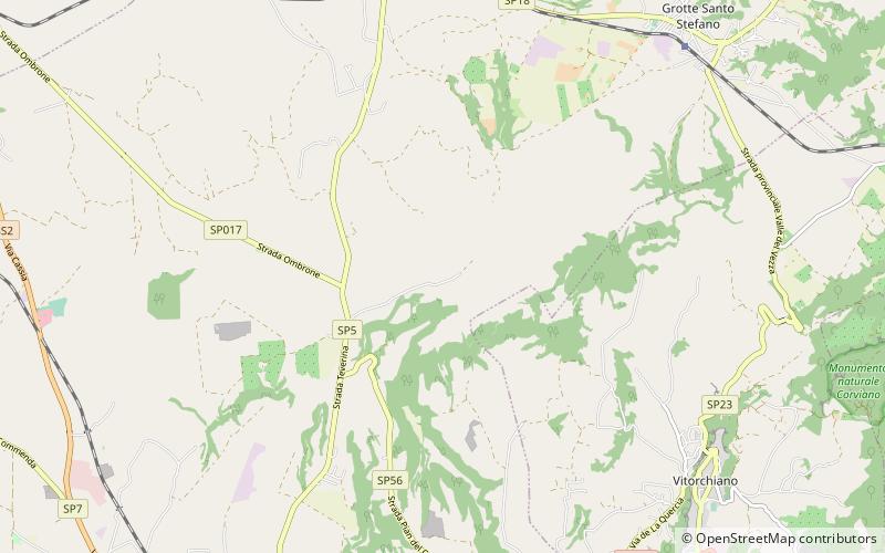 Ferento location map