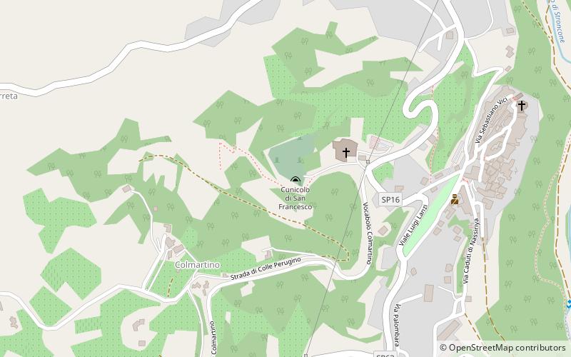 Stroncone location map