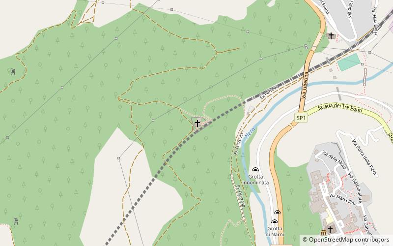 Abbey of San Cassiano location map