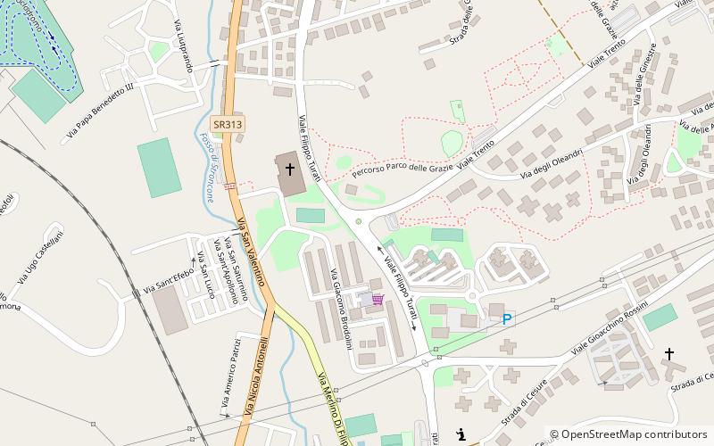 Basilica di San Valentino location map