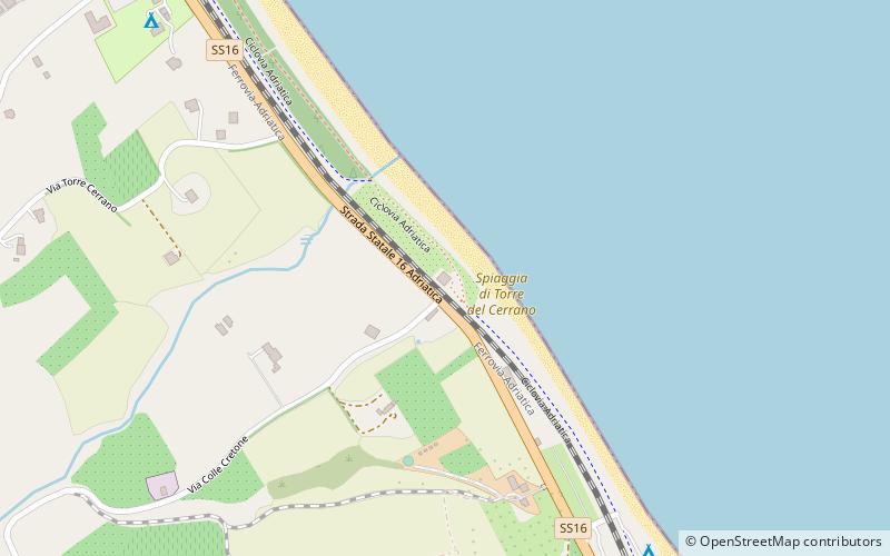 Torre Cerrano location map