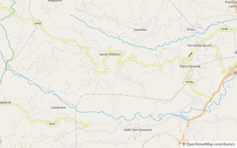 Borgonovo location map