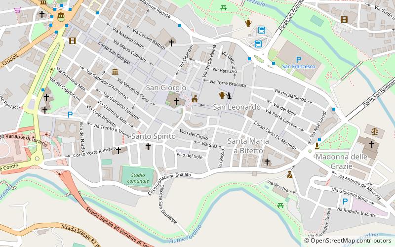 Interamnia World Cup location map