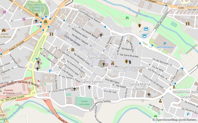 Piazza Martiri della Libertà location map