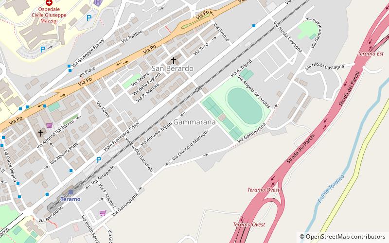 Gammarana location map