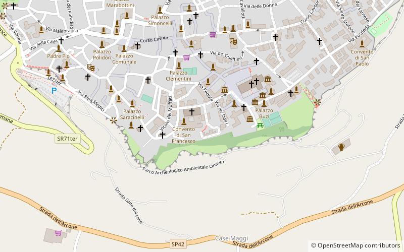 San Francesco location map