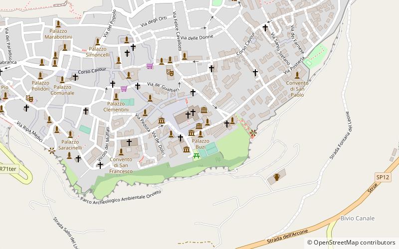 Musée Emilio Greco location map