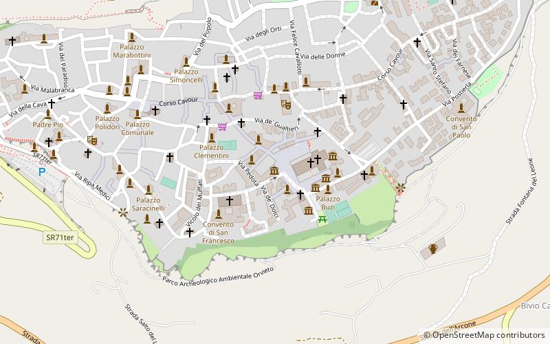 Musée Faina location map