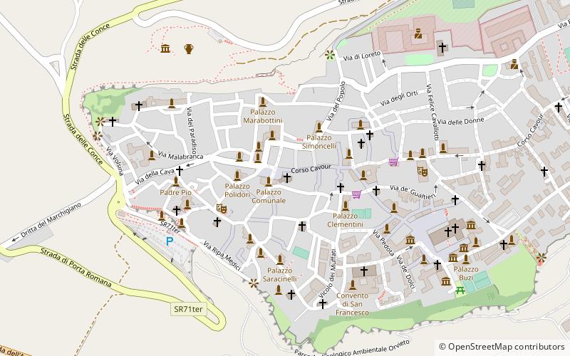 Sant'Andrea location map