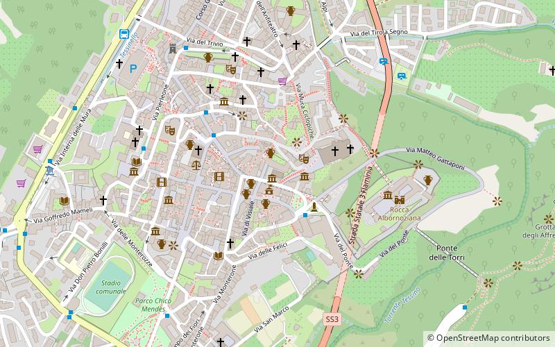 Basilica of Sant'Eufemia location map