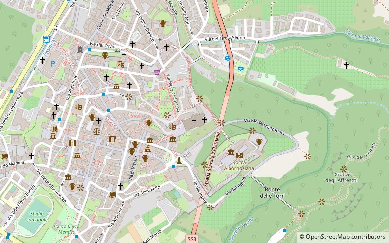 Cathédrale de Spolète location map