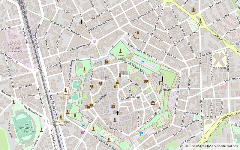 San Francesco location map