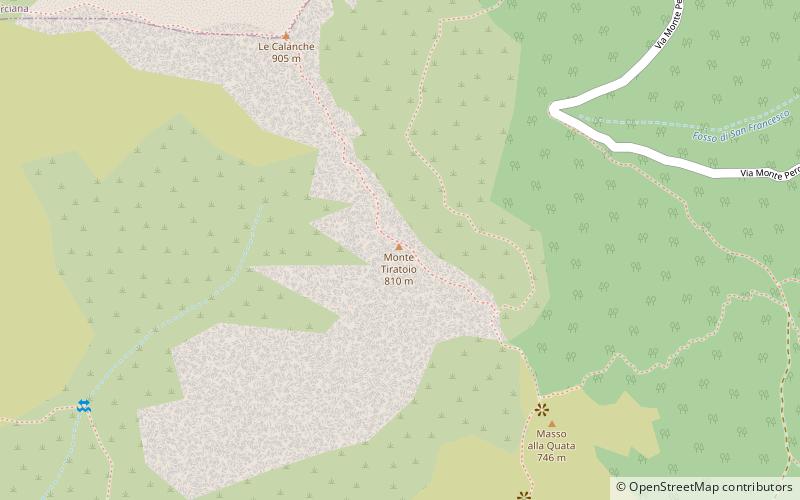 Monte Tiratoio location map