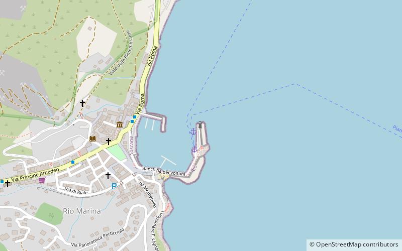 Faro di Rio Marina location map