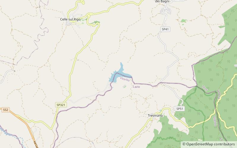 Lago de San Casciano location map