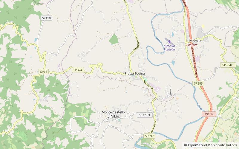 Fratta Todina location map