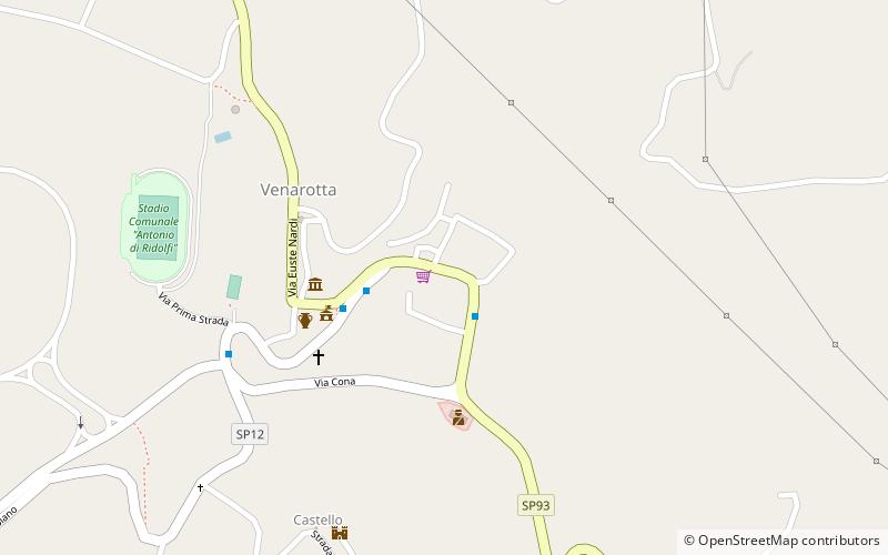 Venarotta location map