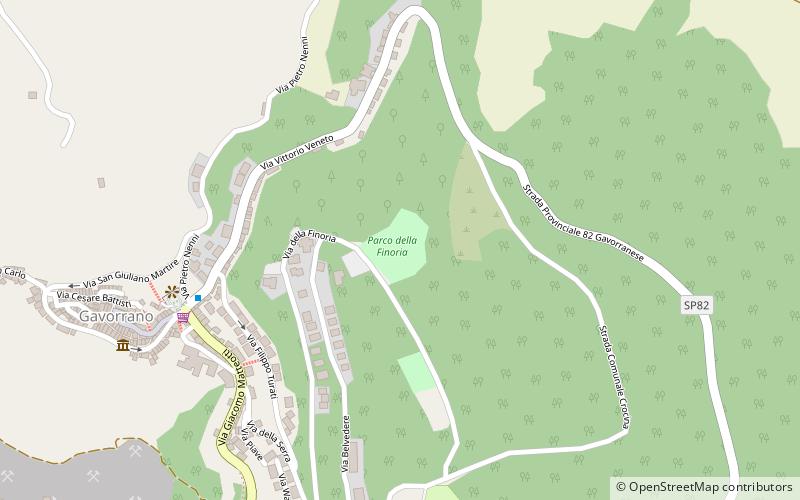 Parco della Finoria location map