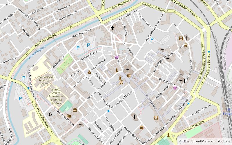 Pinacoteca civica location map