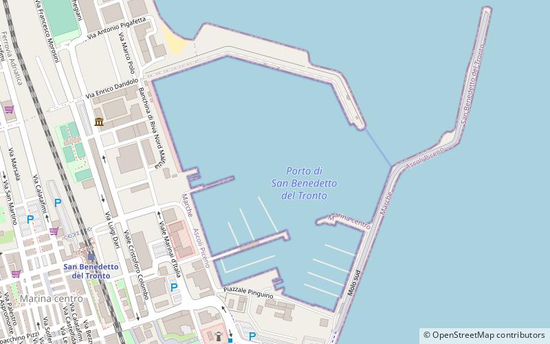 Porto di San Benedetto del Tronto location map